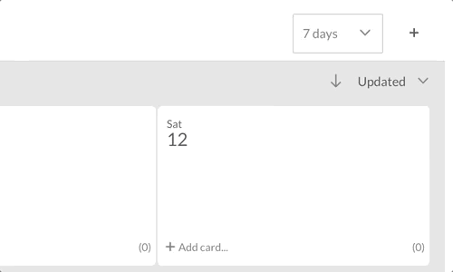 Add an event into the future. 